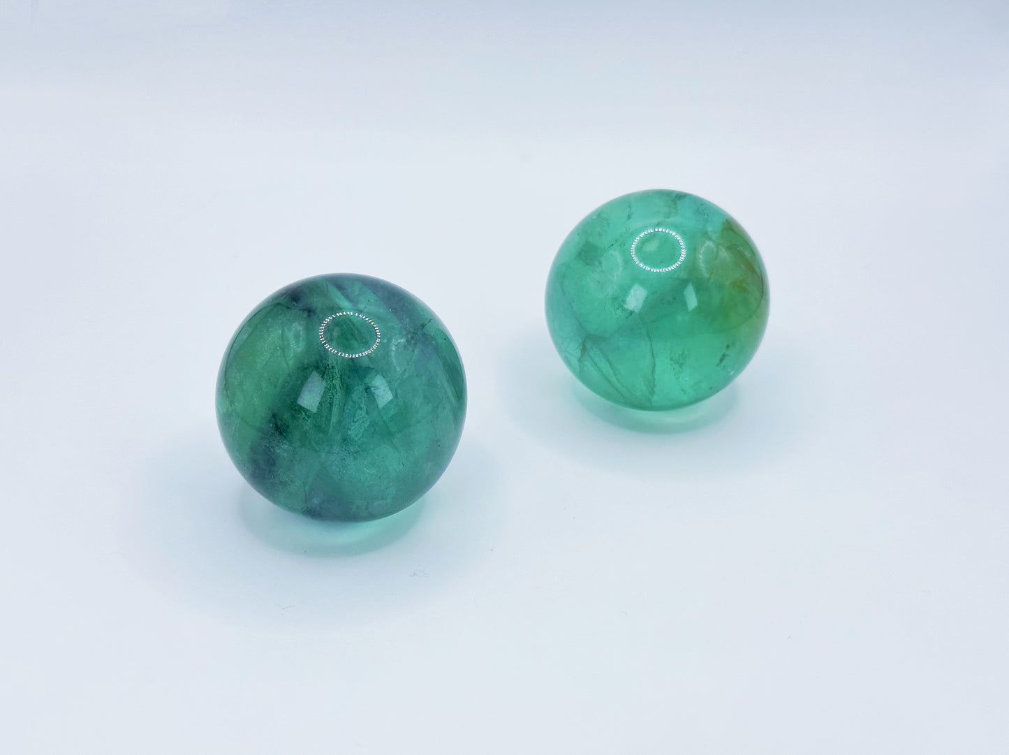 【特別商品】Mini天然綠營石水晶球