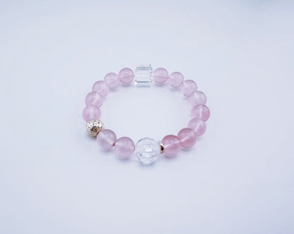 【NEW2026】粉水晶星運手鍊