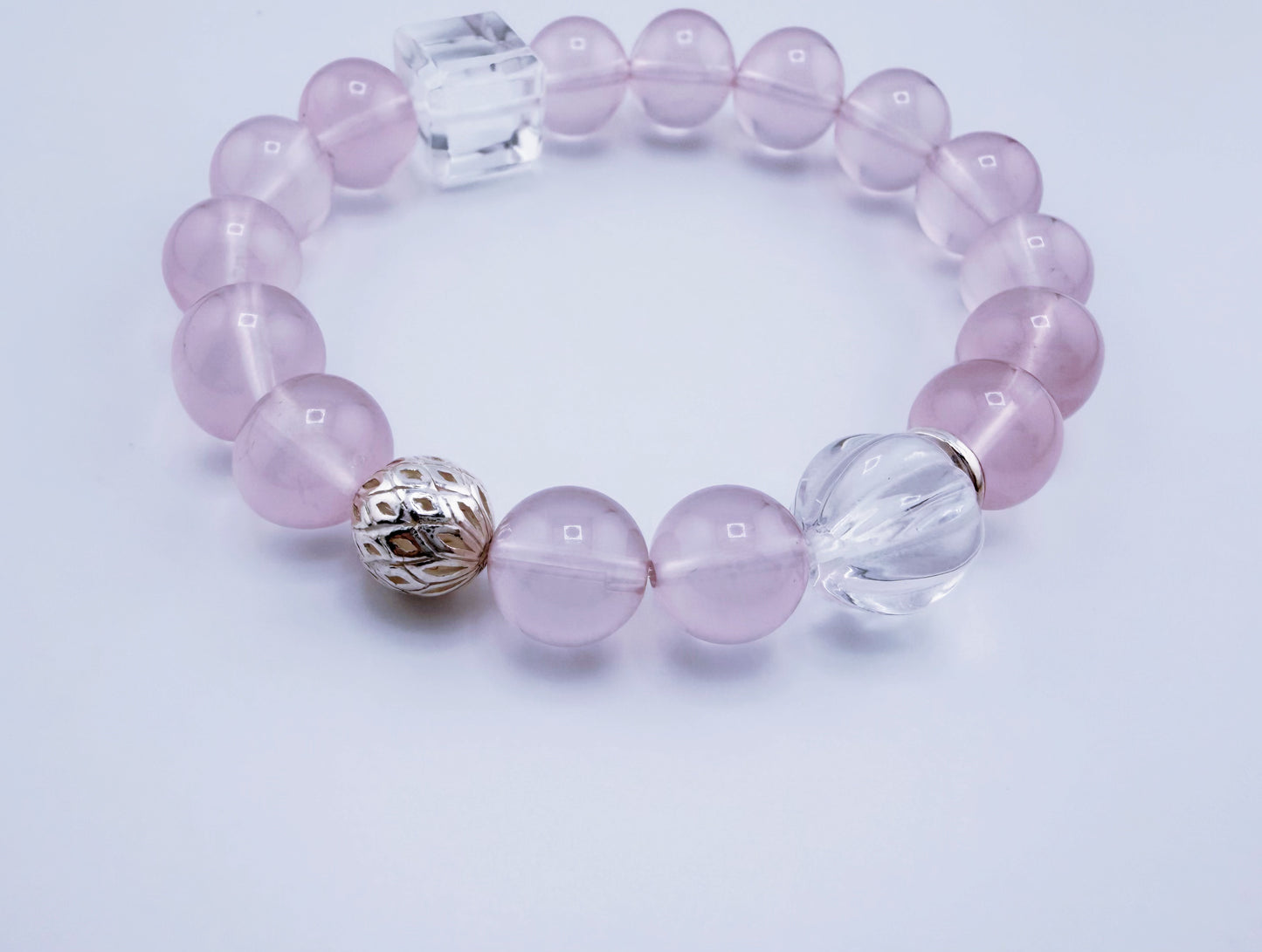 【NEW2026】粉水晶星運手鍊