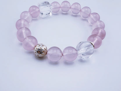 【NEW2026】粉水晶星運手鍊