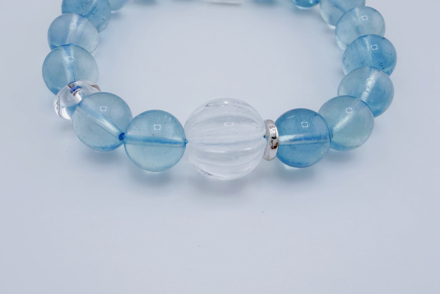 【NEW2026】【珍品】藍水晶星運手鍊