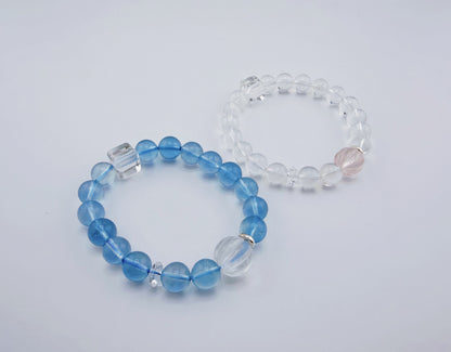 【NEW2026】【珍品】藍水晶星運手鍊